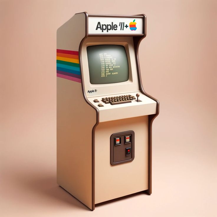 Apple-Style Arcade Cabinet