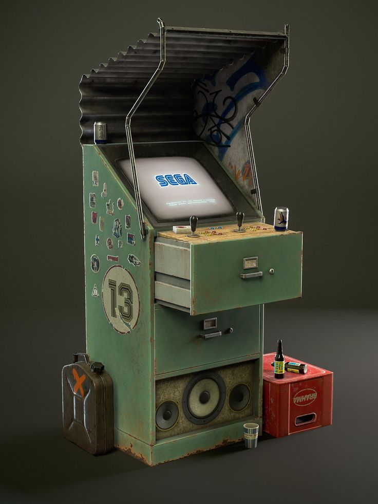 Professional Sega Arcade Cabinet